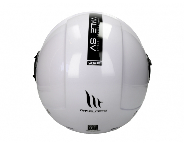 Helm MT Viale SV wit - Afbeelding 3