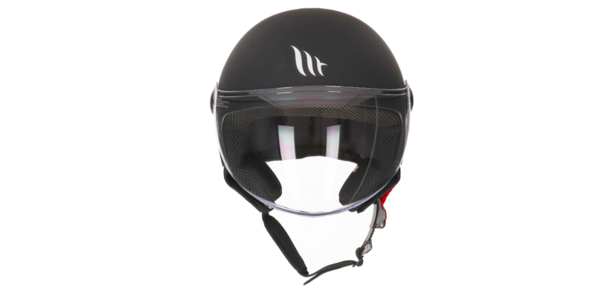 Helm MT Street Solid mat zwart - Afbeelding 2