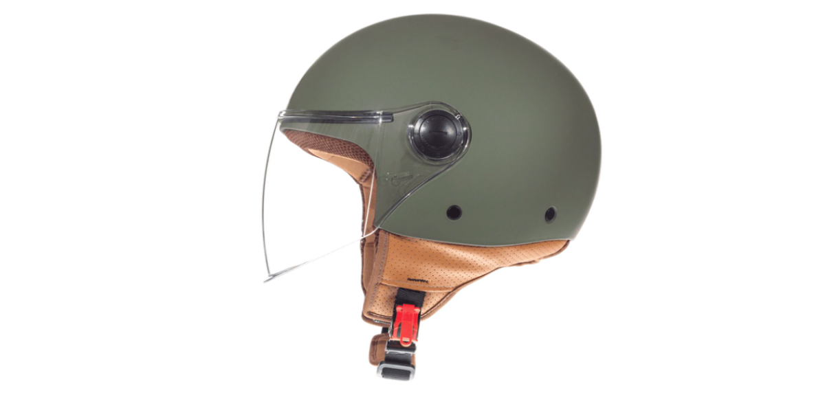 Helm MT Street Solid mat groen - Afbeelding 2