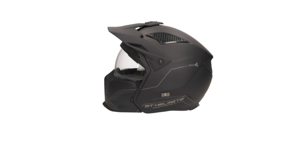 Helm MT Streetfighter mat zwart - Afbeelding 2