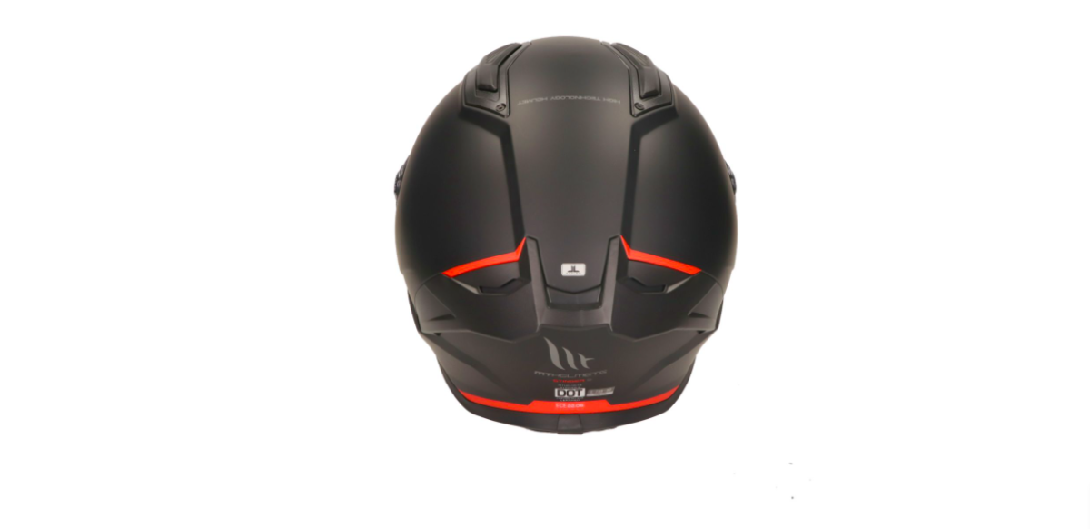 Helm MT Stinger Solid glans zwart - Afbeelding 3