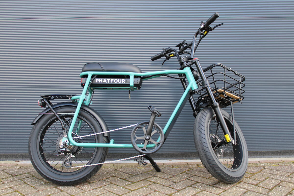 Phatfour FLS+ Ocean Green (zithoogte 83cm) + veel accessoires | Demo met een kilometerstand van 49 - Afbeelding 2