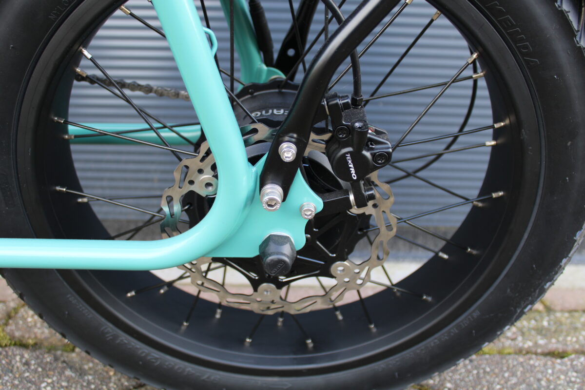Phatfour FLS+ Ocean Green (zithoogte 83cm) + veel accessoires | Demo met een kilometerstand van 49 - Afbeelding 8
