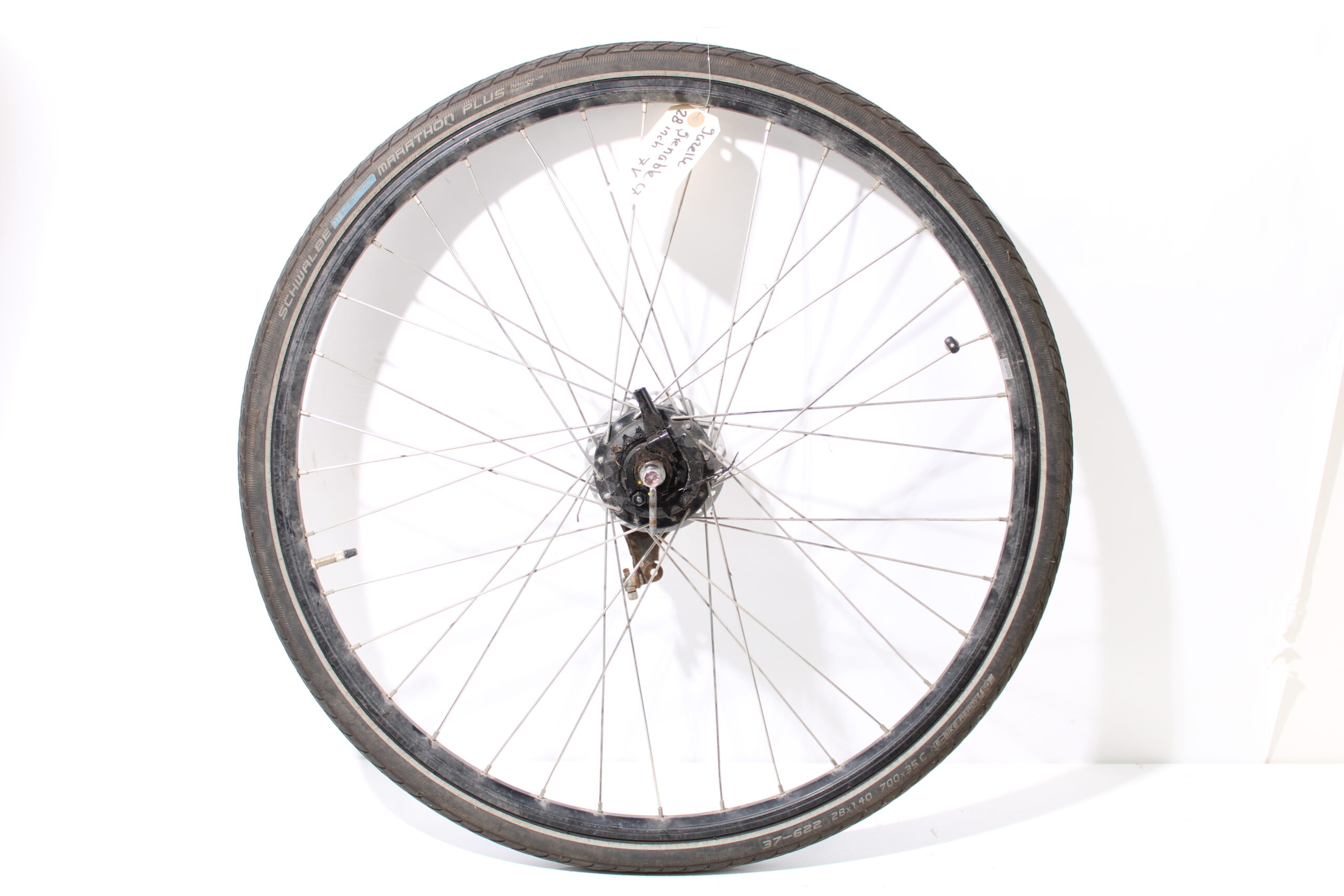Achterwiel 28 inch rollenbrake 7 versnelling | Gazelle Grenoble C7 - Afbeelding 3