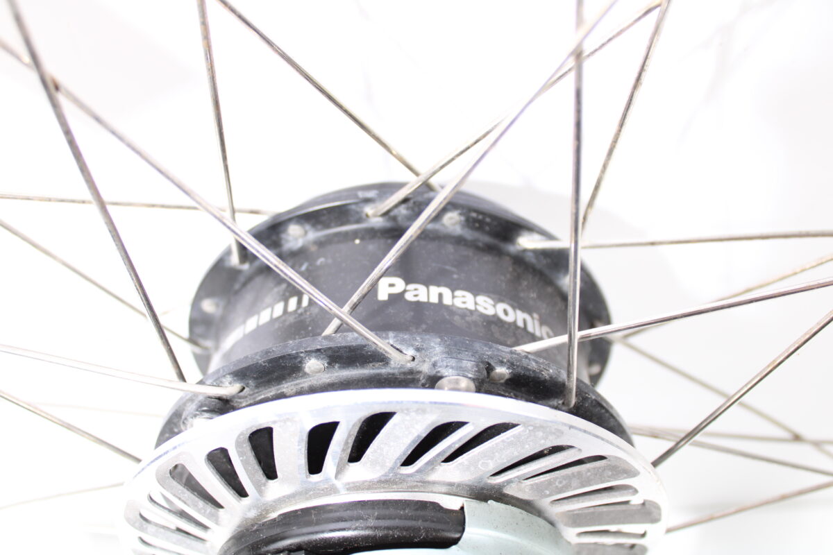 Voorwiel motor Panasonic | 28 inch | Gazelle Grenoble comfort C7 - Afbeelding 3