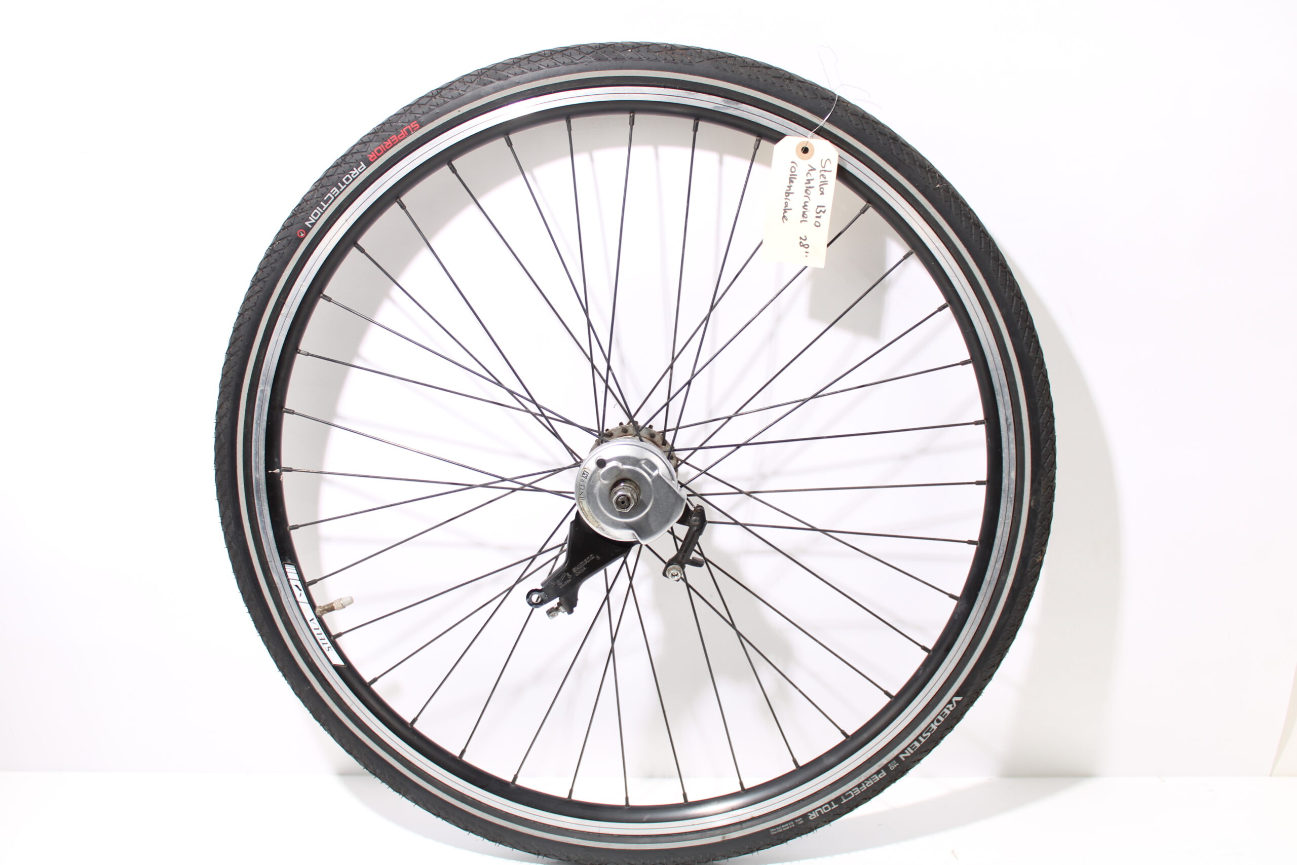 Achterwiel 28 inch | geen versnellingen | rollenbrake